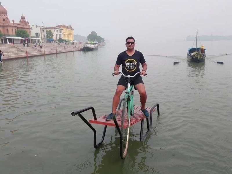 Varanasi Ghats race track Spice Sprint Master Varanasi track