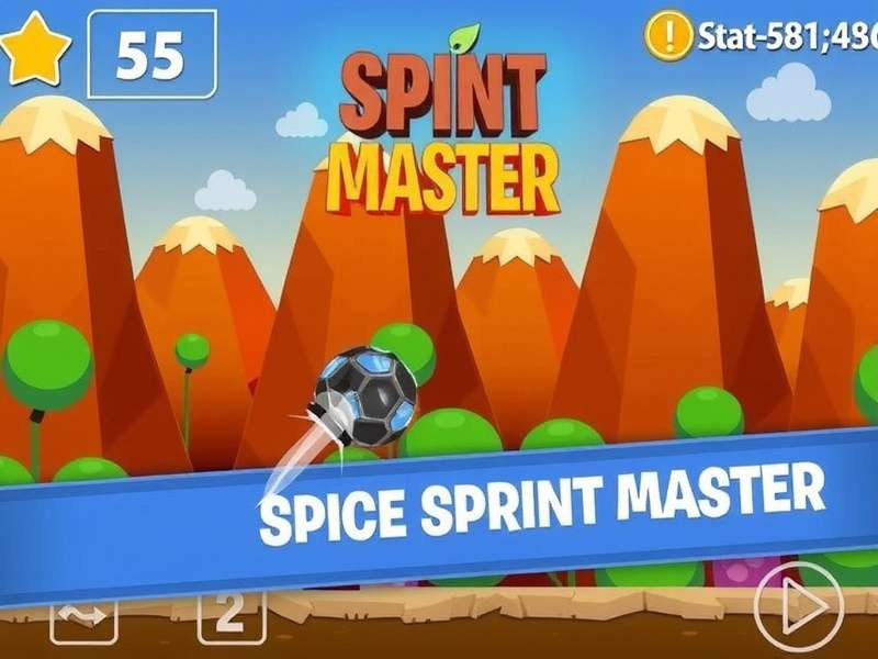 Spice Sprint Master gameplay with Mumbai backdrop Spice Sprint Master game screenshot